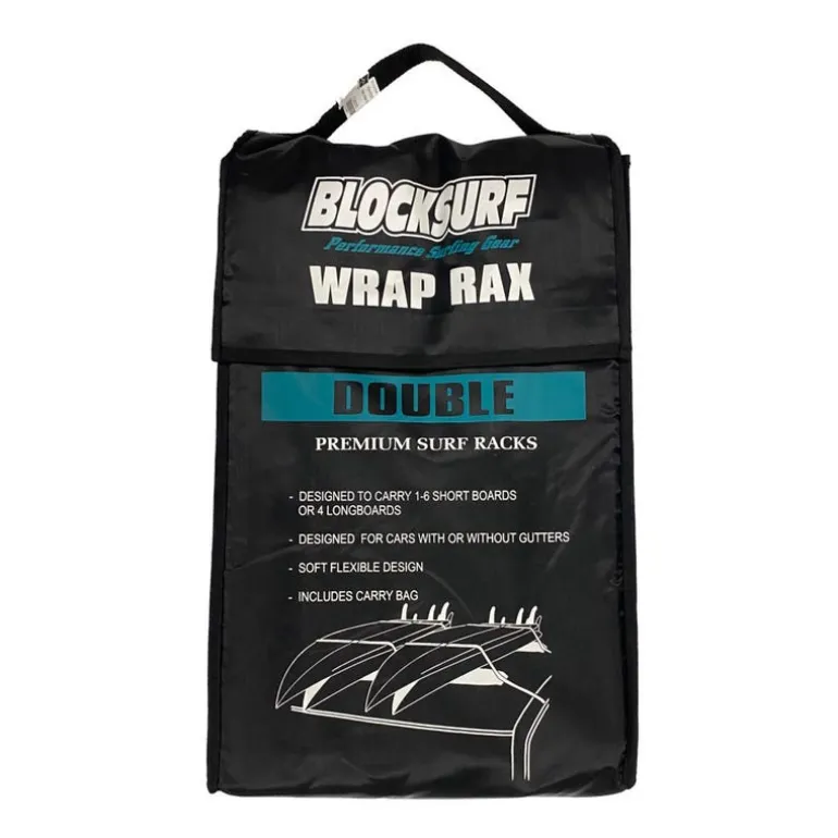 Block Surf Wrap Rax Double Soft Surfboard Racks