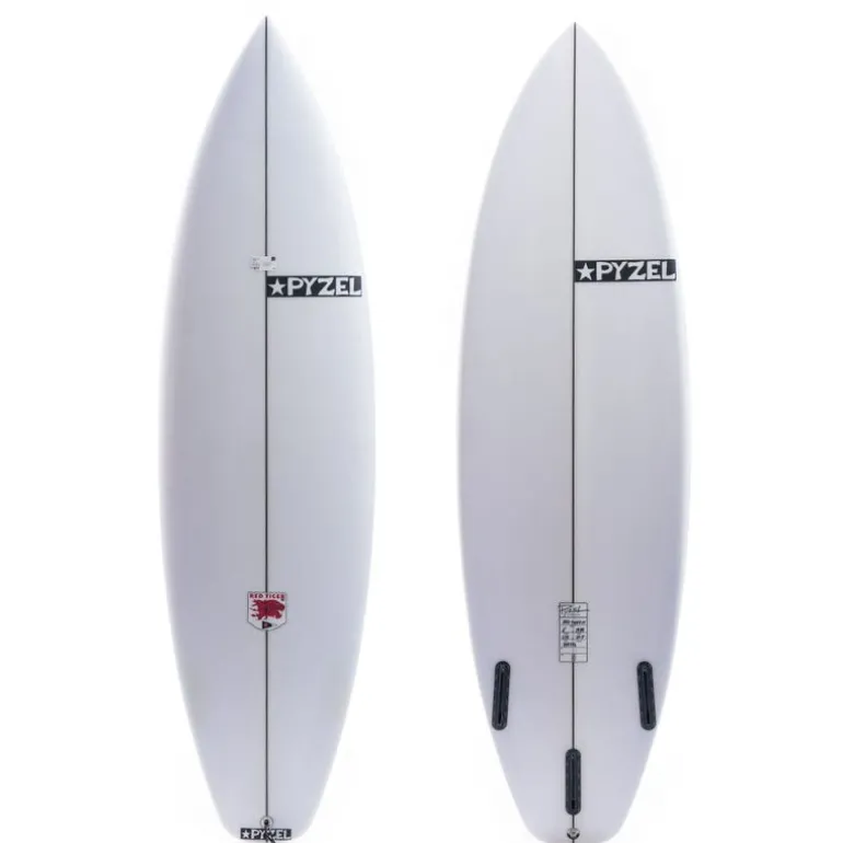 Pyzel 6'1 Red Tiger XL Shortboard Surfboard