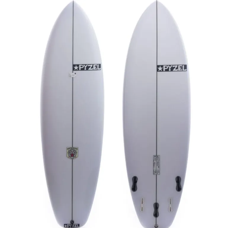 Pyzel 5'7 White Tiger Shortboard Surfboard