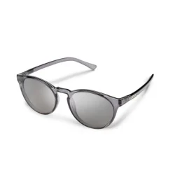 Suncloud Metric Transparent Grey/Silver Mirror Sunglasses