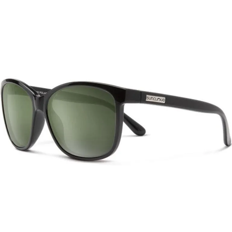 Suncloud Sashay Black/Gray Green Sunglasses