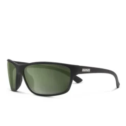 Suncloud Sentry Matte Black Polar Green Sunglasses