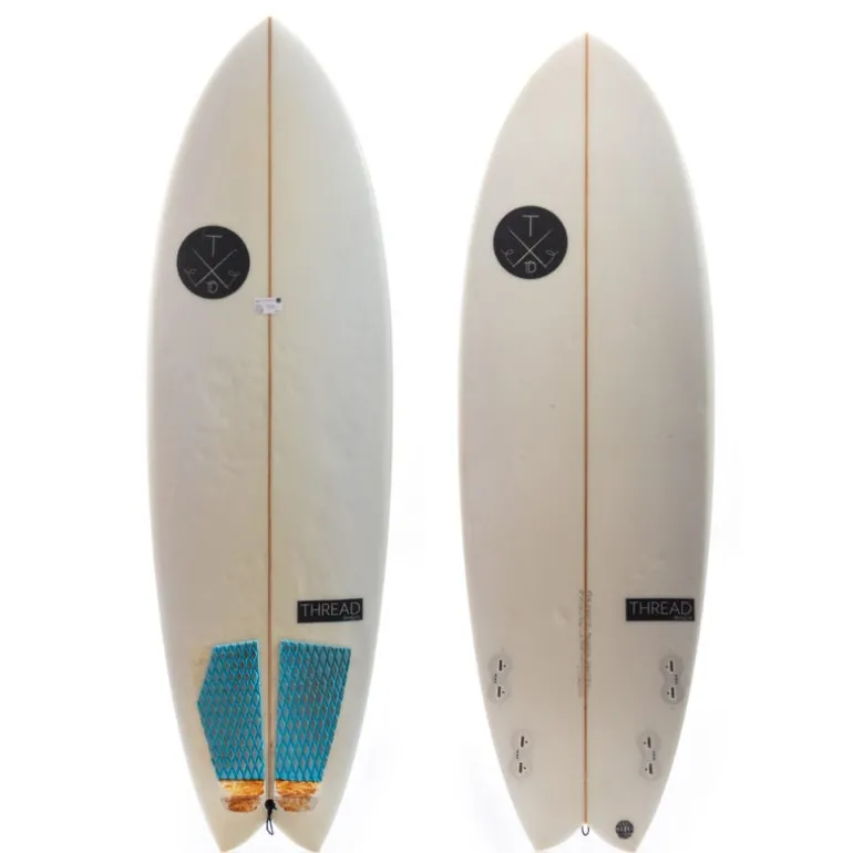Used 5'7 Thread Quad Surfboard Fish